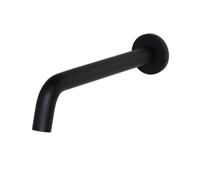 Wall Spout 250mm Black