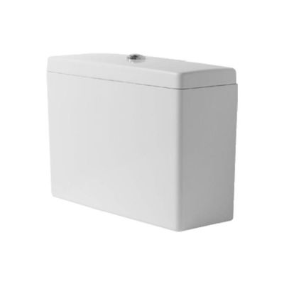 Starck 3 Dual Flush Close Couple Cistern White 