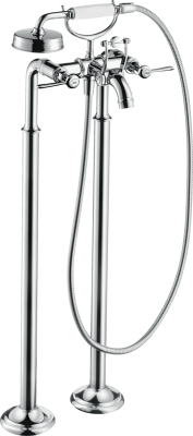 AXOR Montreux 2-handle Bath Mixer Floor-standing With Lever Handles Chrome