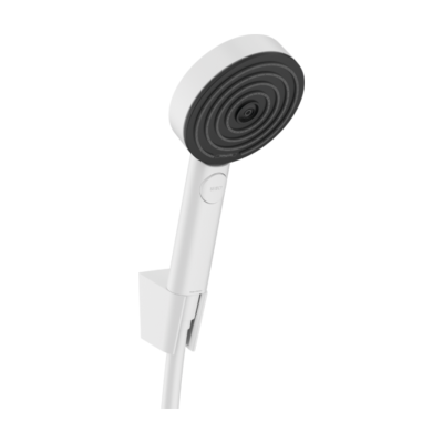 Pulsify Select S Shower holder set 105 3jet Relaxation with shower hose 125 cm Matt White