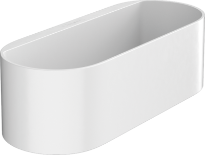 Wallstoris Storage Basket Deep Matt White
