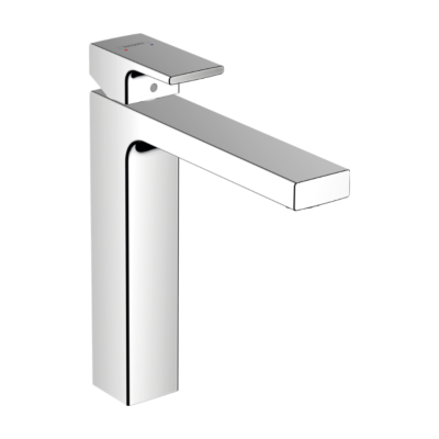 Vernis Shape Basin Mixer 190 without waste set Chrome