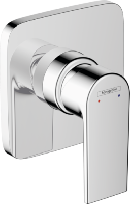 Vernis Shape Shower Mixer Concealed Chrome
