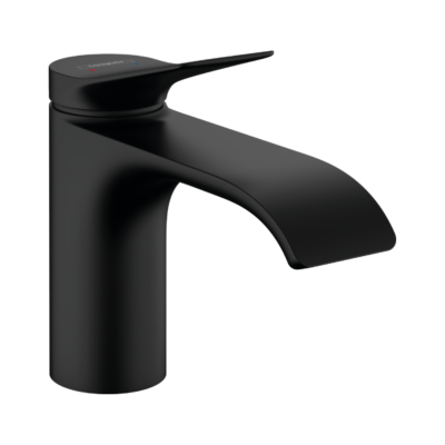 Vivenis Single Lever Basin Mixer 80 Matt Black