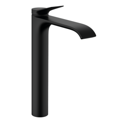 Vivenis Single Lever Basin Mixer 250 Matt Black