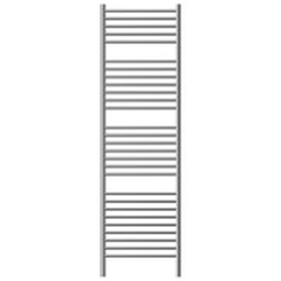 Heated Towel RailClassic N28 520 Straight 520X1740mm Polished Stainless Steel (with Right Power Conn