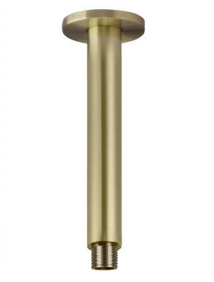 Ceiling Shower Arm 150mm Brushed Tiger Bronze
