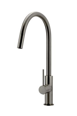 Round Retractable Kitchen Mixer Gun Metal 