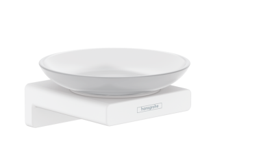 AddStoris Soap Dish Matt White