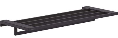 AddStoris Towel Rack W/Towel Hold.Matt Black 648mm