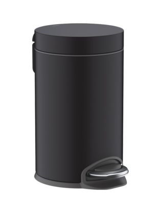 AddStoris Pedal Bin Matt Black