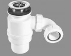 Shower Trap 80mm with Chrome Waste