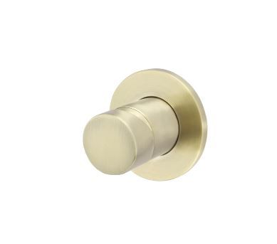 Round Pinless Wall Mixer Tiger Bronze