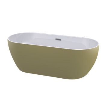 Cowley Freestanding Bath Champagne 1620x735x570mm