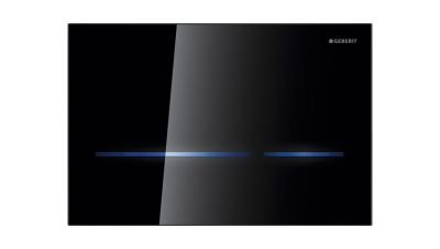 WC Flush Control With Electronic Flush Actuation, Mains Operation, Sigma80, Dual Flush, Touchless