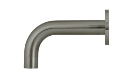 Basin Spout Short Wall-Type Basin Spout Gun Metal