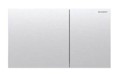 Geberit Sigma70 Actuator Plate for Dual Flush Brushed Stainless Steel