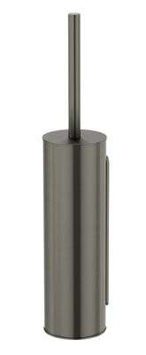 Meir Round Toilet Brush Holder - Gun Metal 