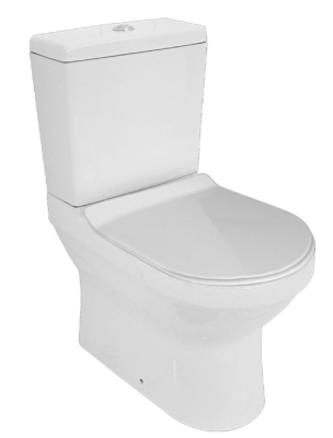 Salina (Euro) Close Couple Top Flush Suite Incl Mechanism & Seat