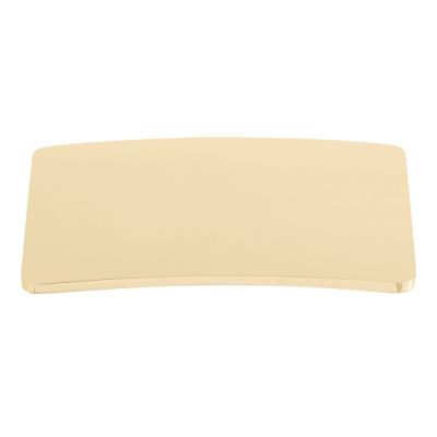 Square Click Clac Waste Cover Cap Bright Gold