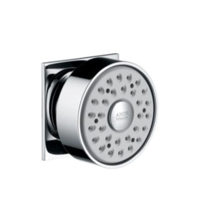 Body Shower Square Chrome