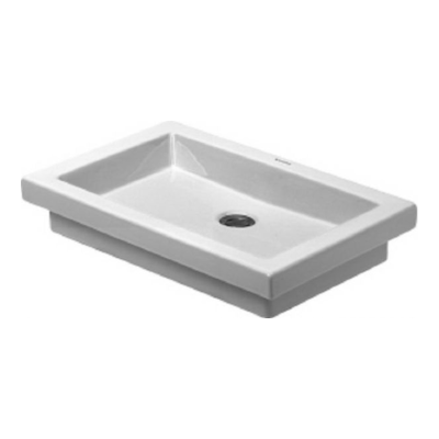Drop In Vanity Wash Basin White  580 X 415 mm