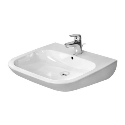 D-Code Wash Basin White  600 X 550 mm MEd