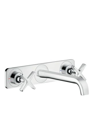 Citterio E 3-H.Basin Mix.Wall W/Plate
