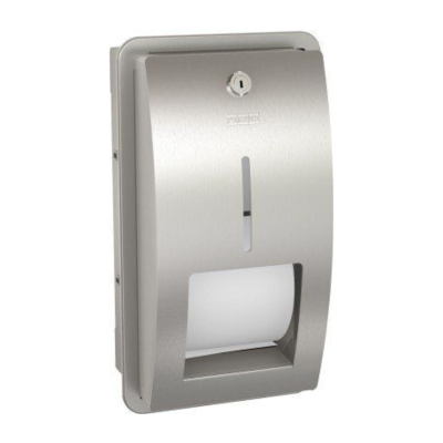 Dbl Toilet Roll Hldr w/ Spindle 156x141x