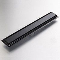 Shower Channel Solid 500mm Matt Black
