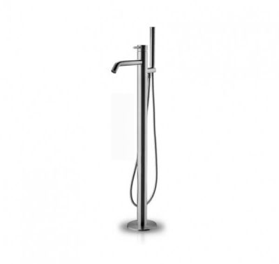 Jee-O Slimline Bath Mixer + HS -Brushed