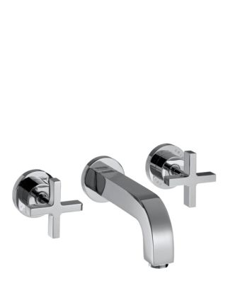 Citterio 3-Hole Mixer Wall Short Cros