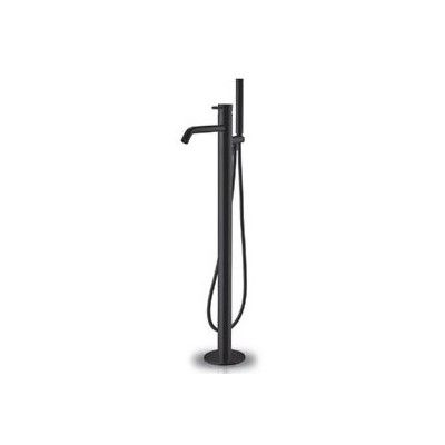 JEE-O Slimline Blk FS Bath Mixer incl HS