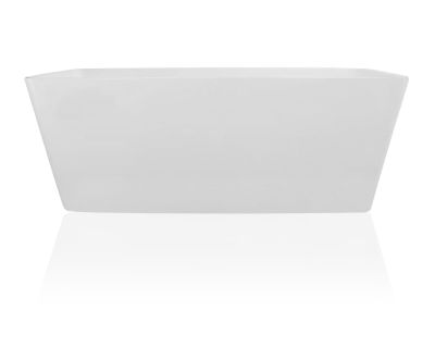 Alexa Freestanding Bath Matt Black 1550x650x540mm