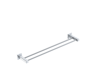 Elemental Double Rail 650mm Chrome
