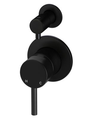 Diverter Mixer Finish Set - Matte Black (MW07TS-FIN)Excluding the concealed part (MW27BDY)