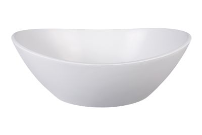 Rio Small Countertop Basin Pearl White 495x275x165mm