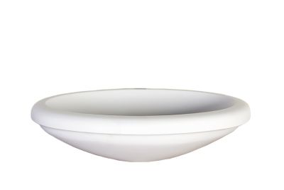 Sophia Countertop Basin Polished White 580x440x145mm