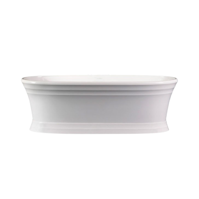 Worcester Freestanding Bath Polished White 1798x781x597mm